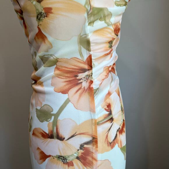 Y2K Vintage Ruby Fox Floral Mesh Danity Romantic Dress Size Medium - Picture 5 of 8